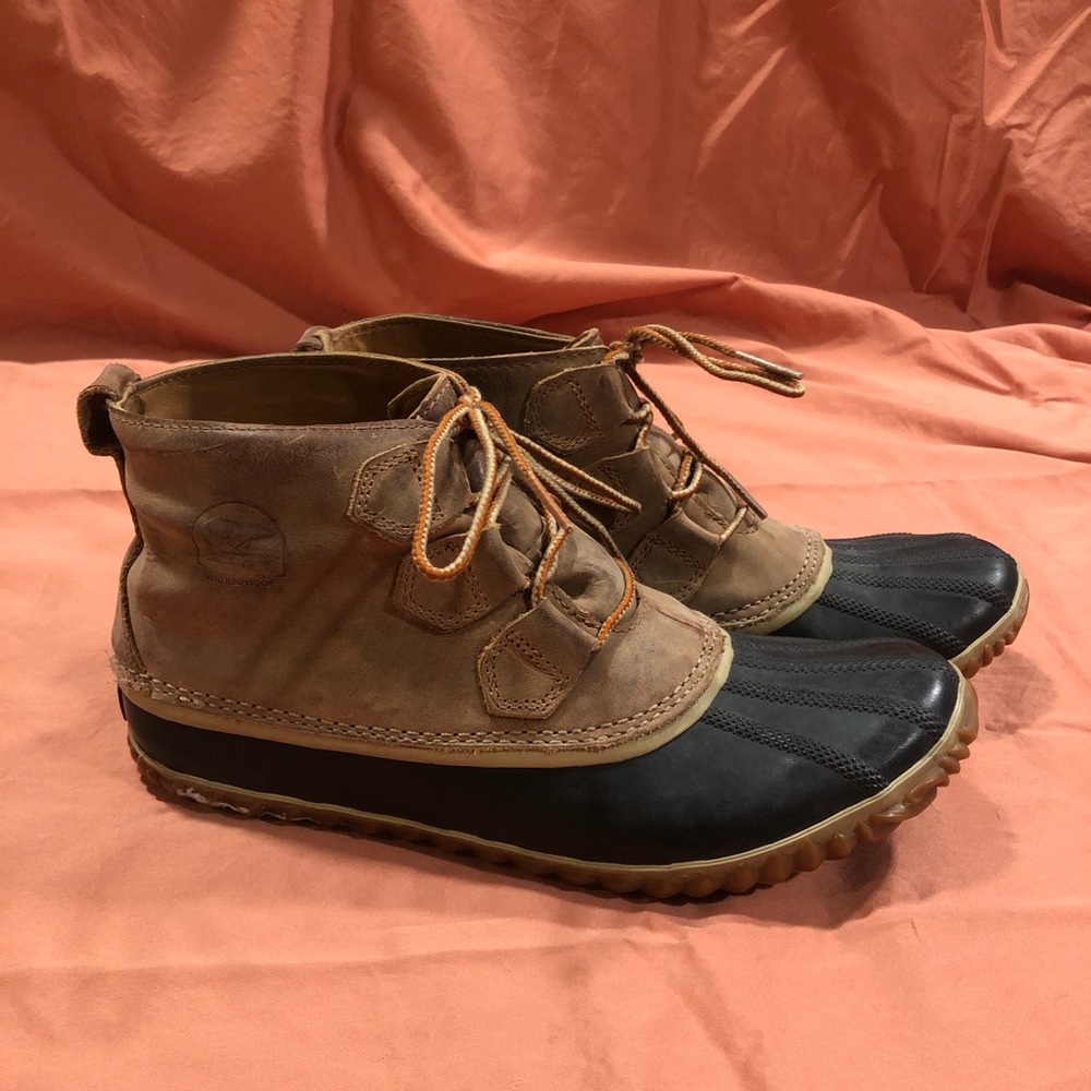 SOREL out n about duck boots 10.5